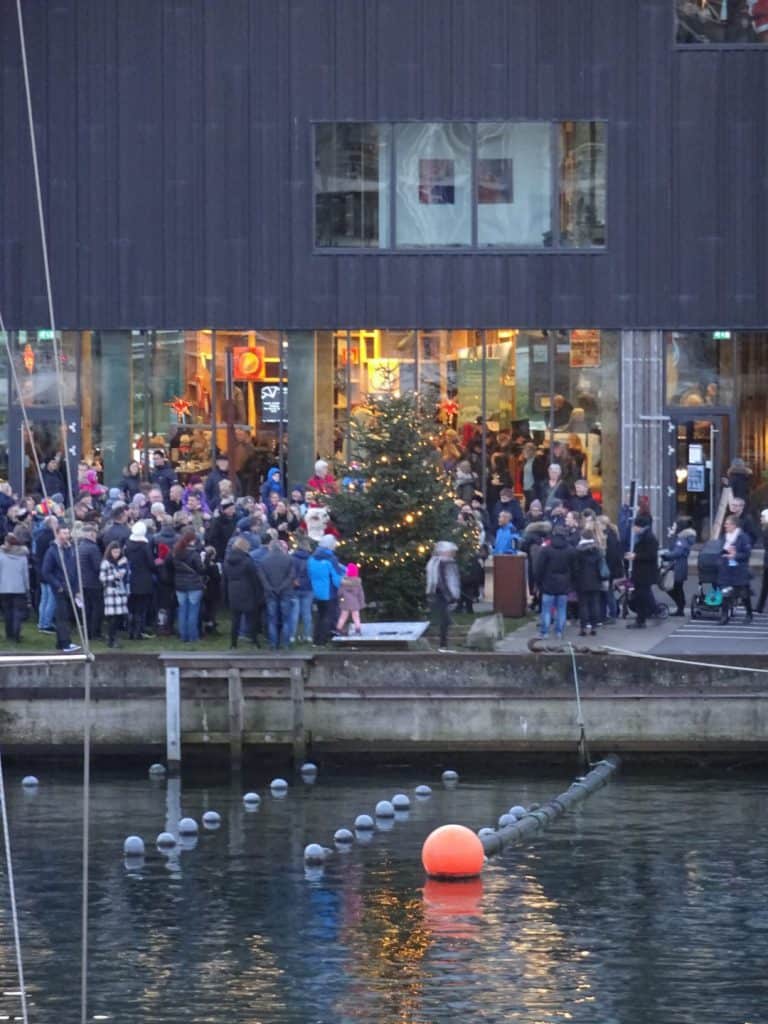 Besøg af 'julemanden'