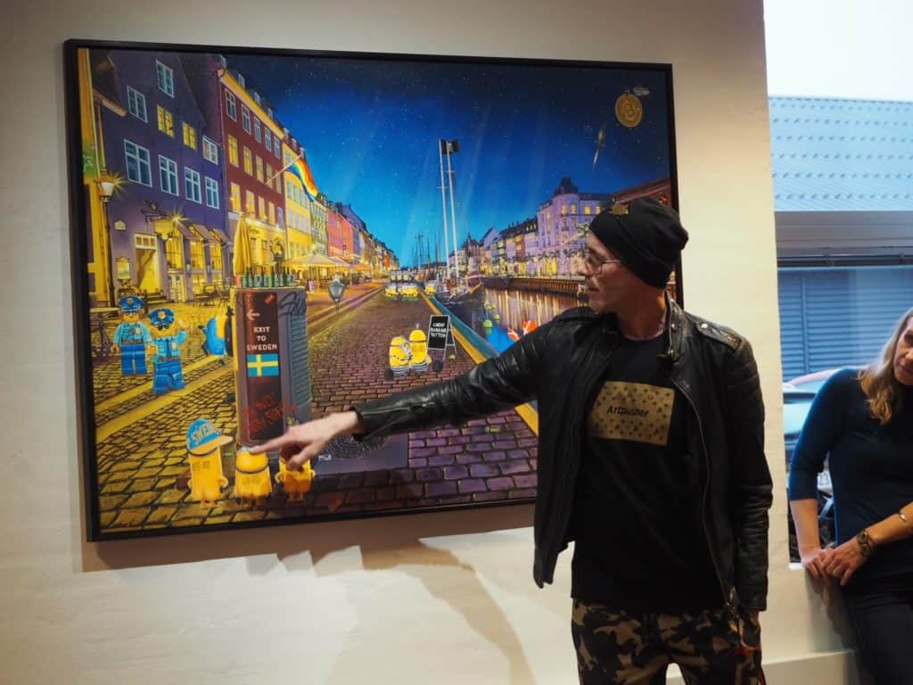 Artpusher fortæller om et af sine værker