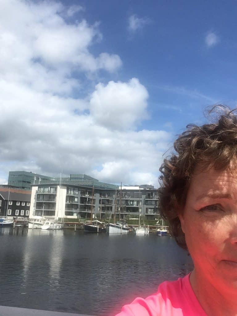 løbe selfie