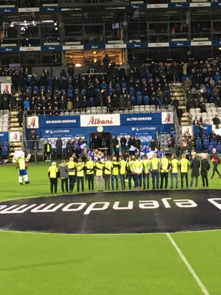 Heltene fra 1994 blev hyldet på stadion