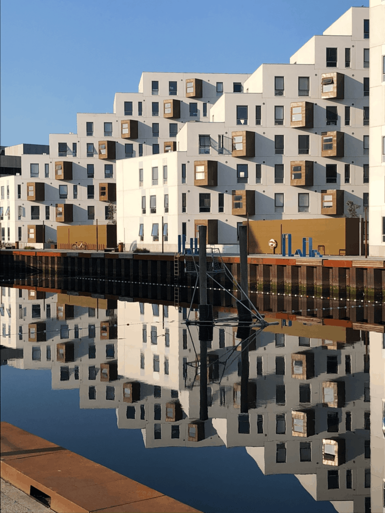 Stille morgner på Odense havn giver gode photo opportunities