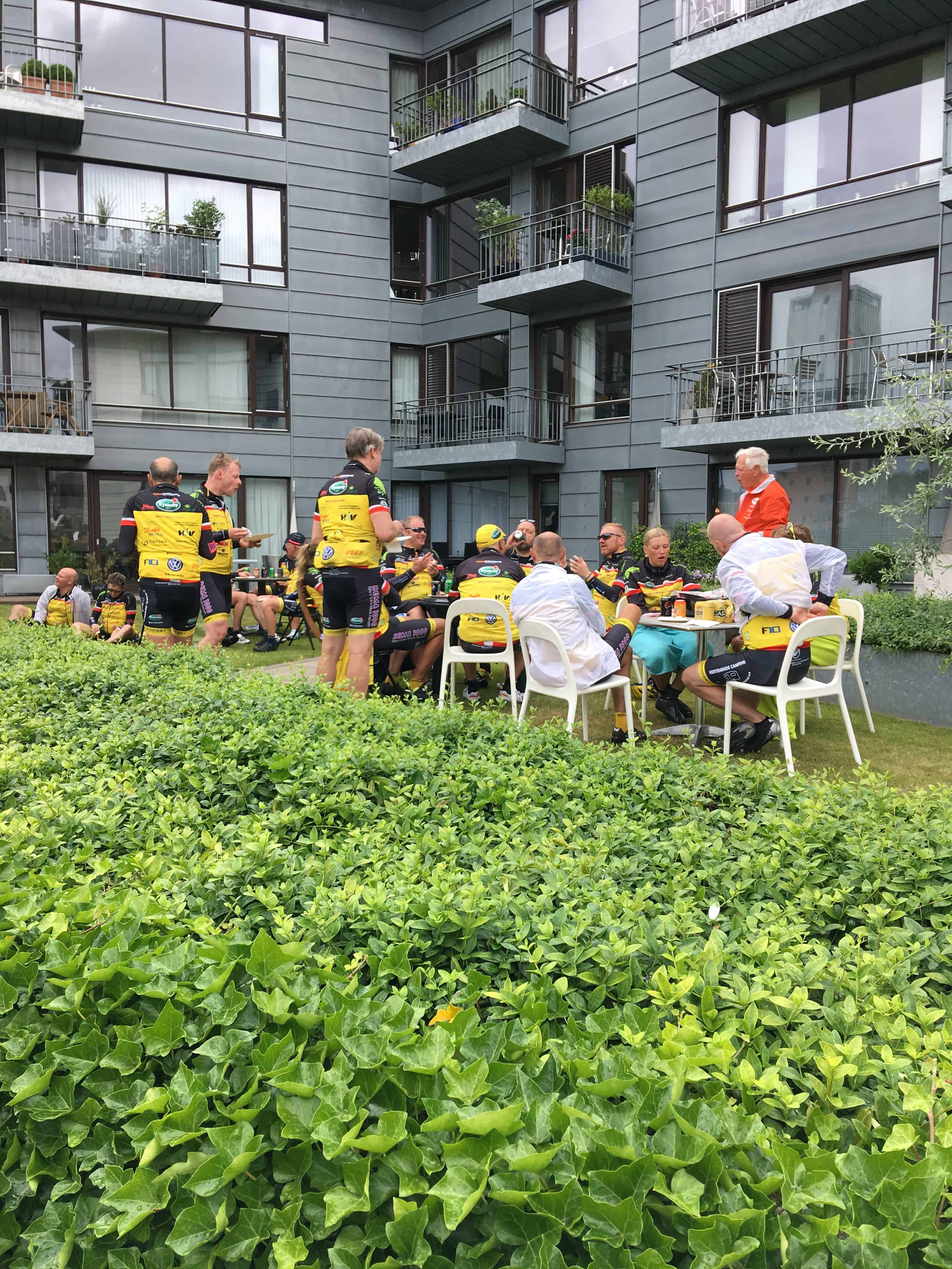 Besøg af Team Rynkeby Odense