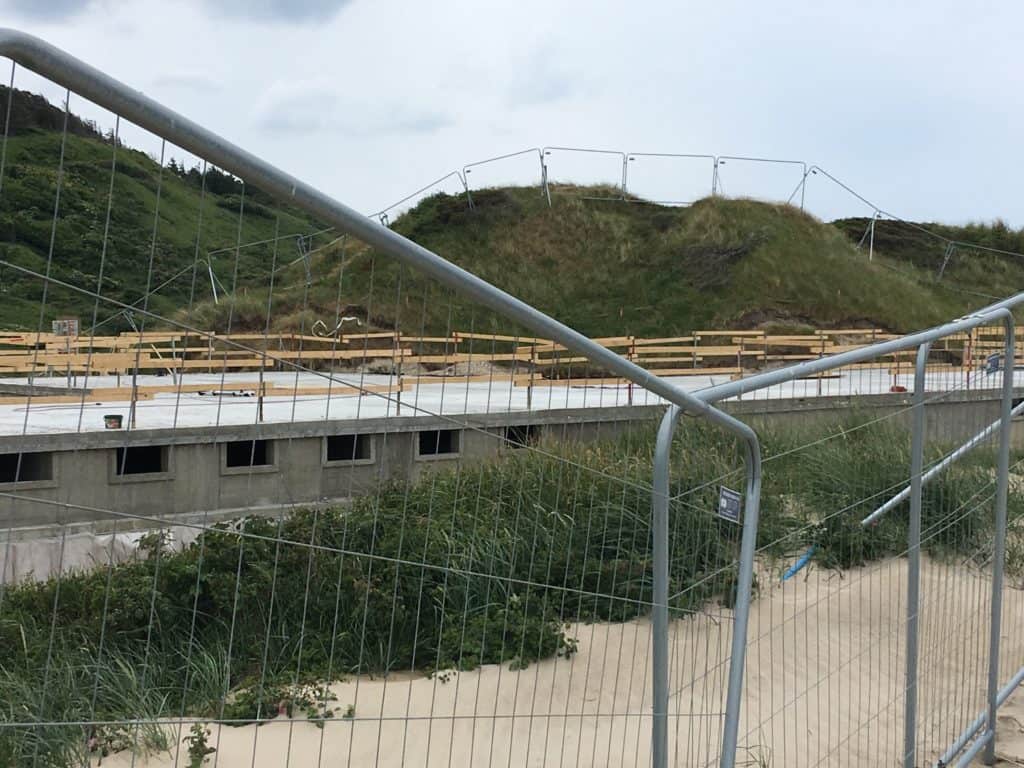 Det ny Svinkløv Badehotel in the making