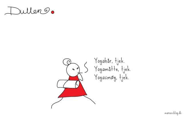 Klar til yoga - af Maren Uthaug
