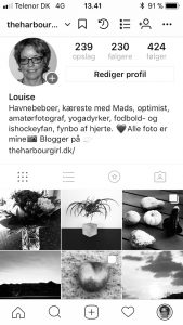 Følg theharbourgirl på instagram